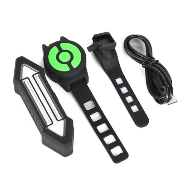 Bicycle Tail Light Intelligent Wireless Remote Control Turn Signal Warning Light - Image 6