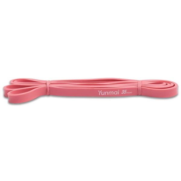Original Xiaomi Youpin YUNMAI High Elastic Stretch Yoga Resistance Band, Specification: 35 lb (Pink)