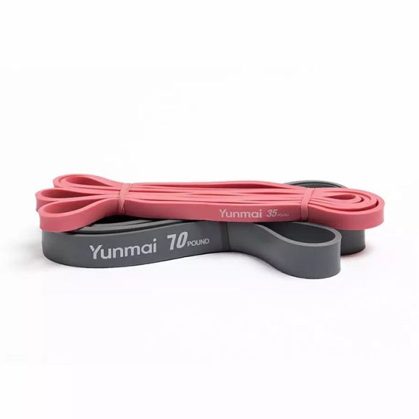 Original Xiaomi Youpin YUNMAI High Elastic Stretch Yoga Resistance Band, Specification: 35 lb (Pink) - Image 2