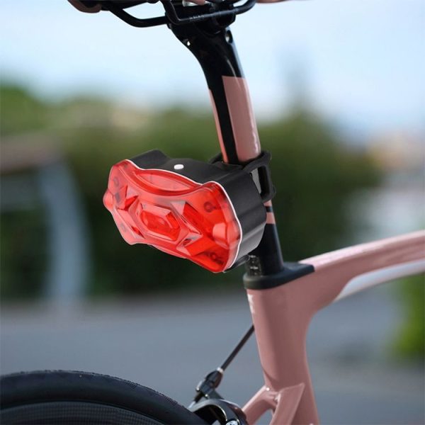 KXK-03 Bicycle Smart Remote Control Laser Turn Signal Tail Light Warning Brake Light (White) - Image 10