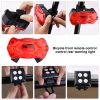 KXK-03 Bicycle Smart Remote Control Laser Turn Signal Tail Light Warning Brake Light (White) - Image 9