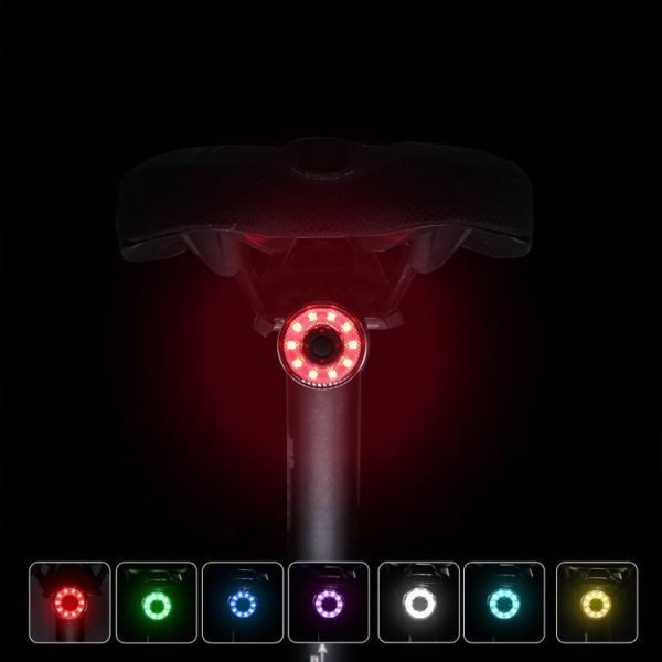 Antusi Q1 7 Colors Cycling Light Bicycle Taillight Bike Accessories - Image 8