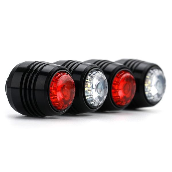 4 PCS Electric Scooter LED Waterproof Night Riding Safety Light Warning Lights - Image 2