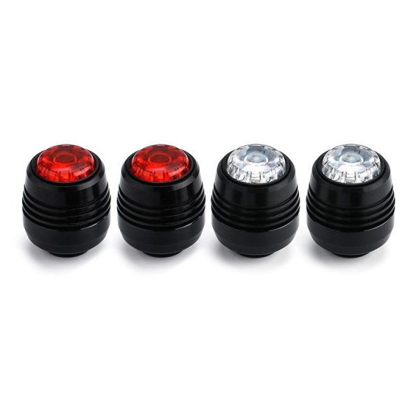 4 PCS Electric Scooter LED Waterproof Night Riding Safety Light Warning Lights - Image 3