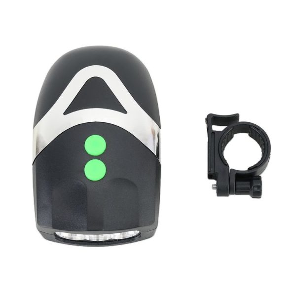 Mountain Bike Headlight Horn LED Flashlight Bicycle Electric Horn, with Light - Image 9