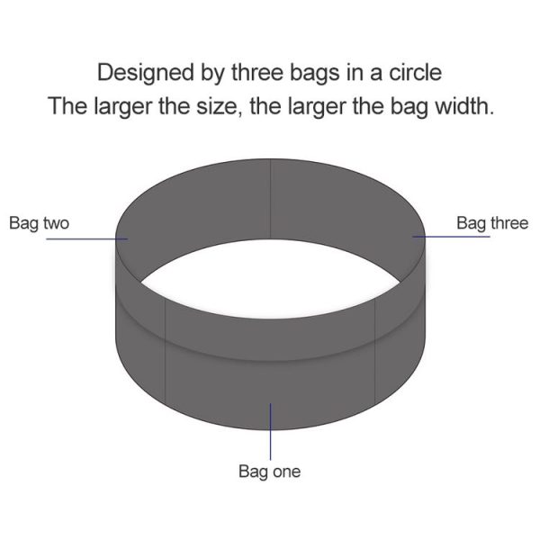 Personal Large-capacity Stretch Tablet Pockets Travel Anti-theft Bag Phone Bag, Size: M (Orange) - Image 3