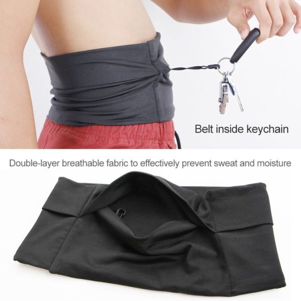 Personal Large-capacity Stretch Tablet Pockets Travel Anti-theft Bag Phone Bag, Size: M (Orange) - Image 4