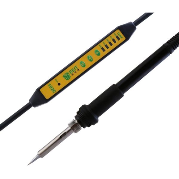 BEST Adjustable Temperature Electric Soldering Iron Welding Solder Station Heat Pencil, EU Plug - Image 2