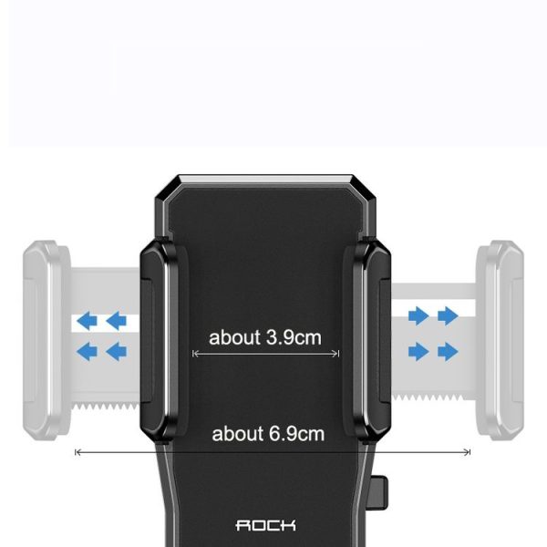 ROCK Multi-function Universal 360 Degree Rotatable Motorcycle Bicycle Navigation Cycling Mobile Phone Holder - Image 4