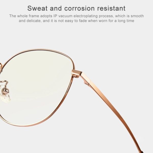 Original Xiaomi Mijia HD Nylon Lens Anti Blue-ray Glasses (Black) - Image 6