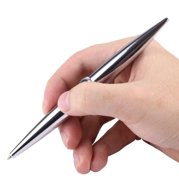 HAMTOD Fidget Finger Decision Rotatable Ballpoint Pen Magnetic Metal Pen, without Refill - Image 8