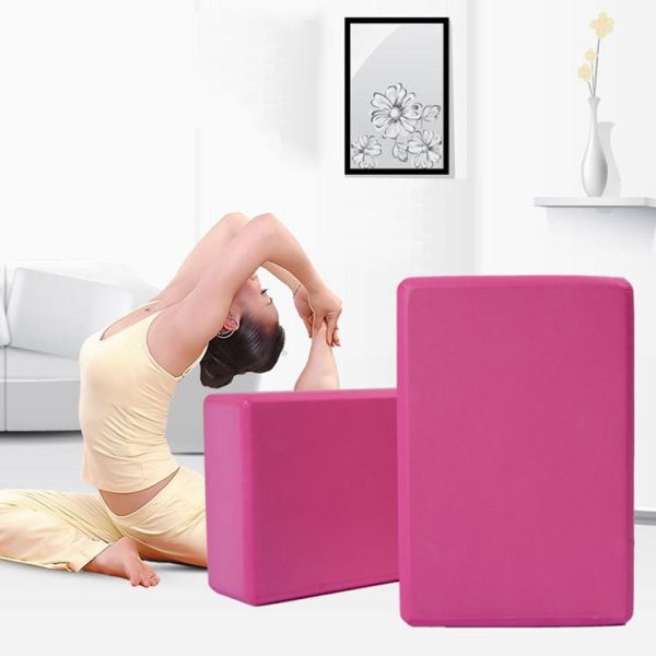 High Density Yoga Block Foam Brick Women Home Exercise Fitness Health Gym Practice Tool, Size: 23*15*7.5cm