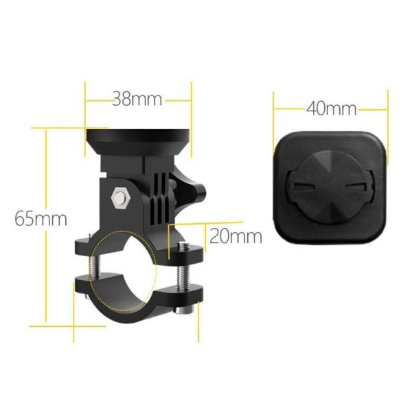 Quick Release Back Buckle Phone Holder Mountain Bike Code Table Suitable for Garmin Traveler Lights - Image 4