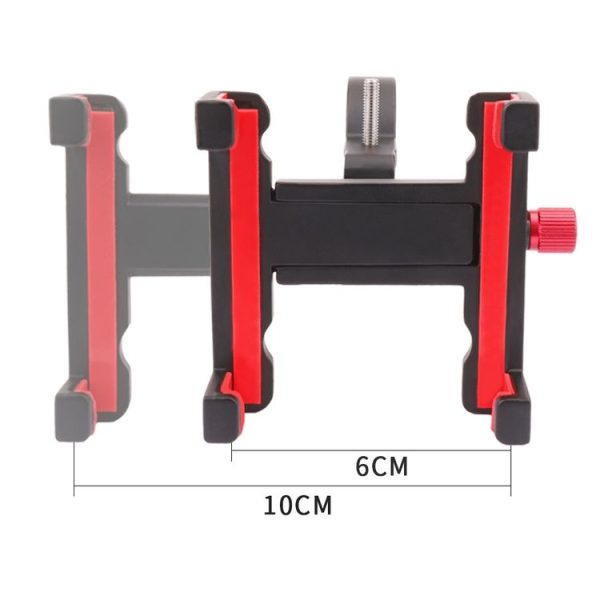 GB0143 360 Degree Rotating Aluminum Alloy Bicycle Phone Holder - Image 4