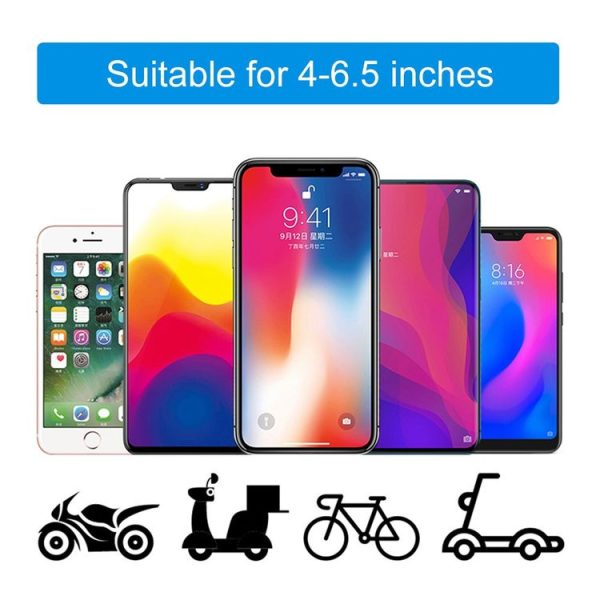 GB0143 360 Degree Rotating Aluminum Alloy Bicycle Phone Holder - Image 5
