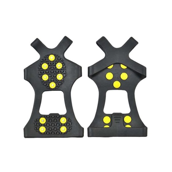 10 Teeth Ice Claw Outdoor Non-slip Shoes Covers for Ice Snow Ground, Size: L - Image 2