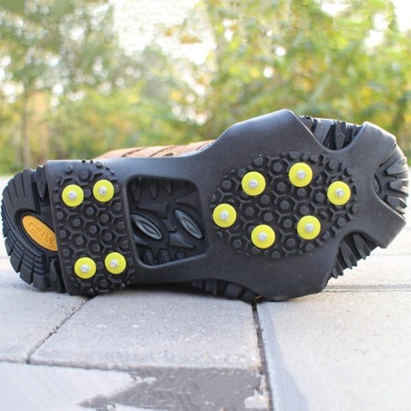 10 Teeth Ice Claw Outdoor Non-slip Shoes Covers for Ice Snow Ground, Size: L - Image 7