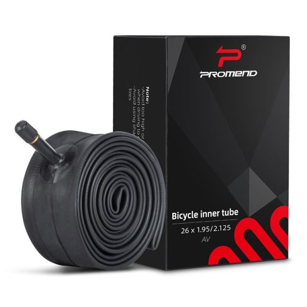 PROMEND 26 x 2.125 AV48 Mountain Bike Butyl Pneumatic Inner Tube - Image 2