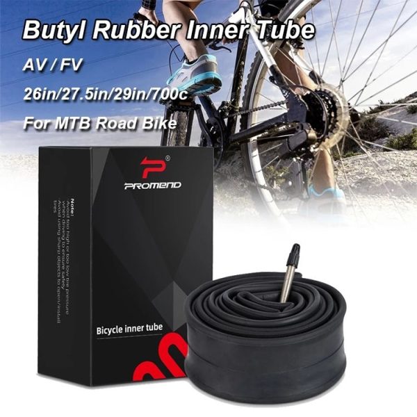 PROMEND 26 x 2.125 AV48 Mountain Bike Butyl Pneumatic Inner Tube - Image 7