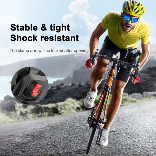 JOYROOM JR-ZS288 Bike Mobile Phone Mount Holder (Black) - Image 5