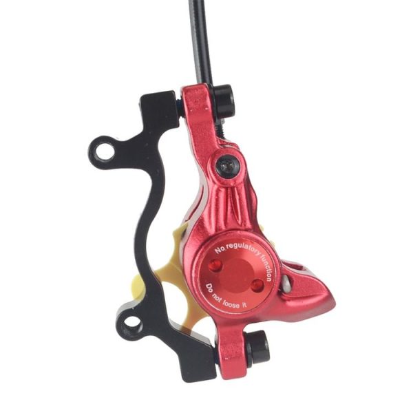 ZTTO Mountain Bike Bicycle Hydraulic Brake Oil Brake, Rear Brake (Silver) - Image 4