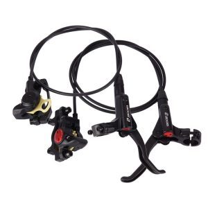 ZTTO Mountain Bike Bicycle Hydraulic Brake Oil Brake, 1 Pair (Black)
