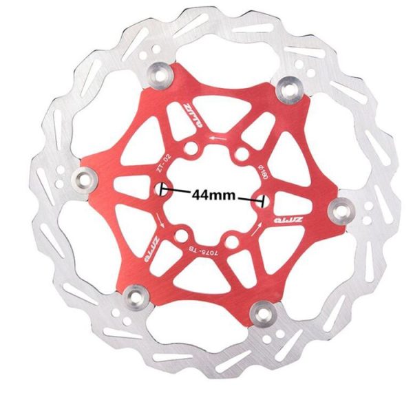 ZTTO Mountain Bike Disc Brake Disc Six Nail 180mm (Red) - Image 3