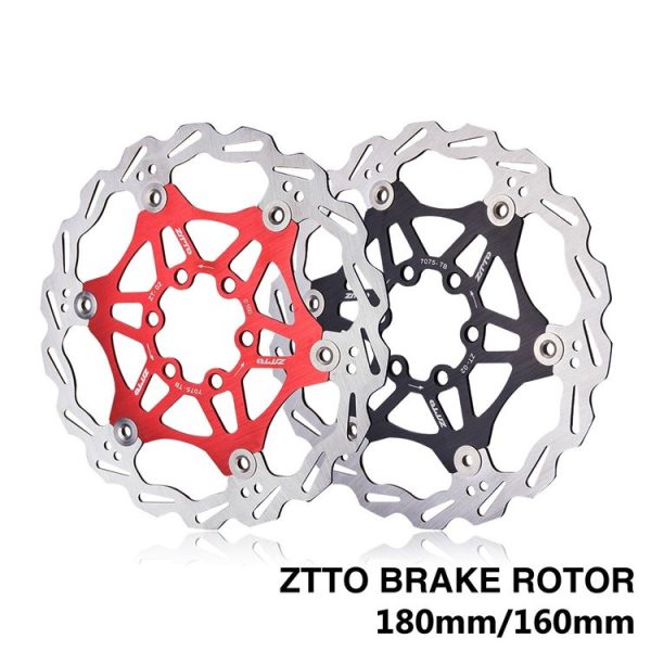 ZTTO Mountain Bike Disc Brake Disc Six Nail 180mm (Red) - Image 4