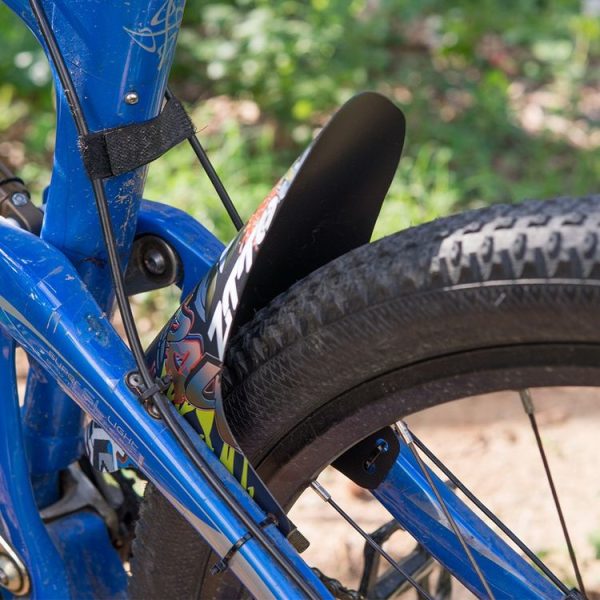 2 PCS ZTTO Bicycle Fenders Mountain Road Bike Mudguards, Long Style - Image 5