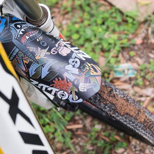 2 PCS ZTTO Bicycle Fenders Mountain Road Bike Mudguards, Long Style - Image 6