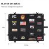 KOSIBATE CL-126 Hook and Loop Fastener Badge Storage Board with Hook (Khaki) - Image 3