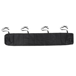 Retractable Roller Blind Awning Waterproof and Dustproof Protective Cover, Length: 4m (Black)