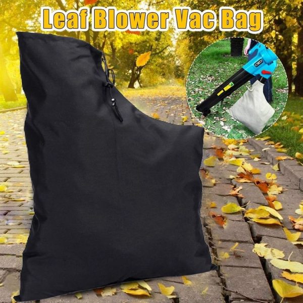 420D Oxford Cloth Outdoor Leaf Blower Storage Bag Vacuum Bag (Black) - Image 4