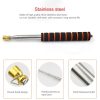 2M 11 Knots Telescopic Stainless Steel Sponge Golden Head Teaching Stick Guide Signal Flag - Image 4