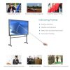 2M 11 Knots Telescopic Stainless Steel Sponge Golden Head Teaching Stick Guide Signal Flag - Image 8