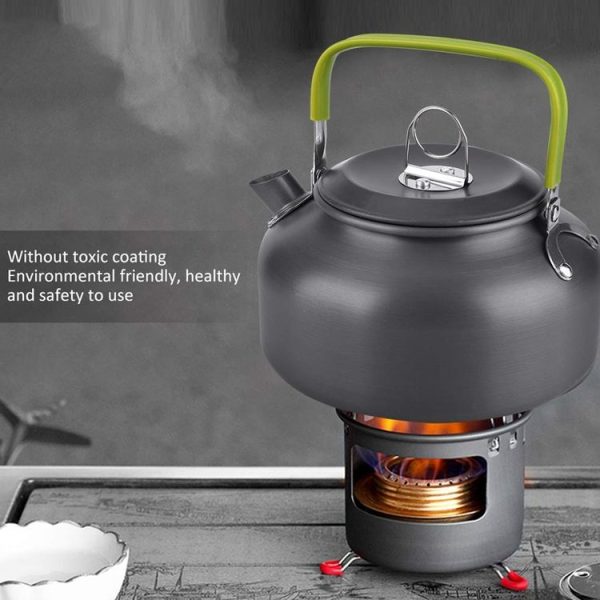 AOTU DS08 Portable Outdoor Mountaineering Aluminum Alloy Kettle - Image 6