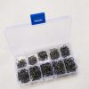 500 PCS Mixed Size Fish Barbed Hook Fishing Hooks with Hole - Image 9