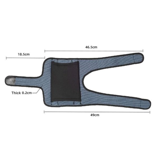 Adjustable Dual Aluminum Plate Support Compression Fixed Arm Protective Gear, Color Random Delivery - Image 3