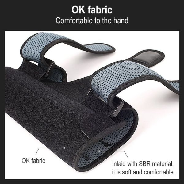Adjustable Dual Aluminum Plate Support Compression Fixed Arm Protective Gear, Color Random Delivery - Image 5