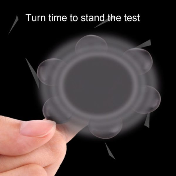 Fidget Spinner Toy Stress Reducer Anti-Anxiety Toy, About 3 Minutes Rotation Time, Skull Shape Six Leaves - Image 6