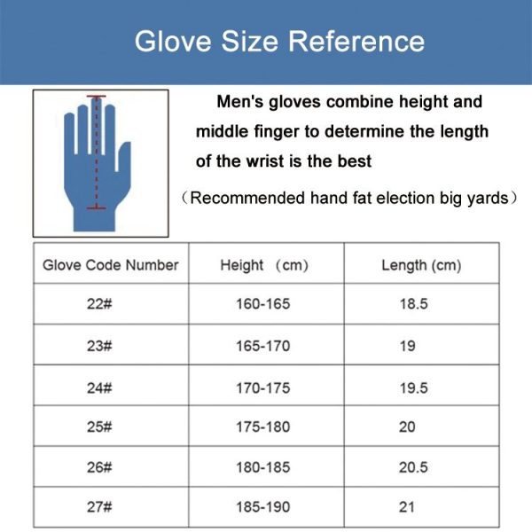 PGM Right Hand Sheepskin Anti-slip Particle Golf Men Gloves, Size: 23# - Image 4