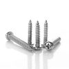 200 PCS 201 Stainless Steel Cross Round-headed Tapping Thread Screw, M3.5x14 - Image 2