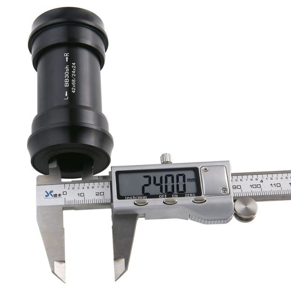 BB30 Press Fit Style Bottom Bracket Fits 68-73mm for SHIMANO, Prowheel, SRAM GXP Mountain Bike (Black) - Image 7