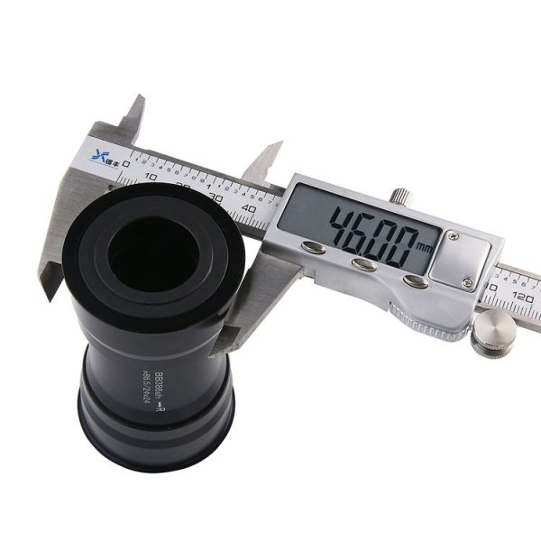 BB386 EVO Press Fit Style Bottom Bracket Fits 86.5mm for SHIMANO, Prowheel, SRAM GXP Mountain Bike (Black) - Image 5