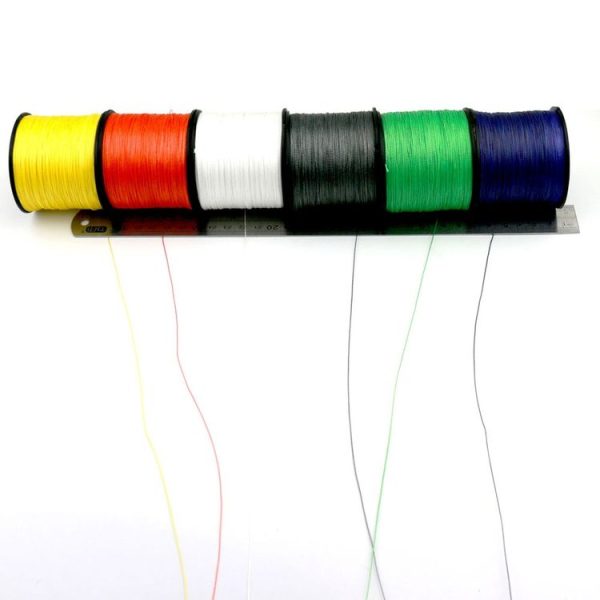 HENGJIA 4.0# 0.34mm 45LB 18.1kg Tension 500m Extra Strong 4 Shares Braid PE Fishing Line Kite Line (Red) - Image 3