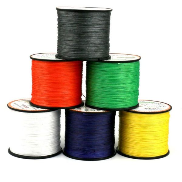 HENGJIA 4.0# 0.34mm 45LB 18.1kg Tension 500m Extra Strong 4 Shares Braid PE Fishing Line Kite Line (Red) - Image 4