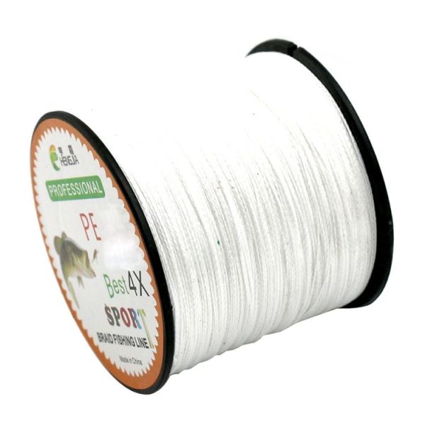 HENGJIA 2.5# 0.26mm 30LB 13.6kg Tension 500m Extra Strong 4 Shares Braid PE Fishing Line Kite Line (White) - Image 2