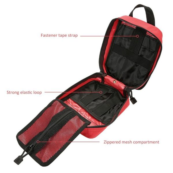 Outdoor Travel Portable First Aid Kit (Red) - Image 7