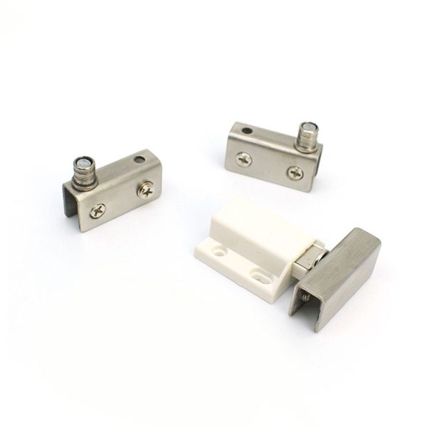 Glass Clip Single Door Touching Exhibition Cabinet Hinge - Image 2