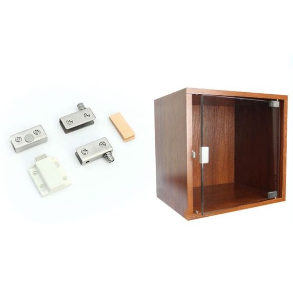 Glass Clip Single Door Touching Exhibition Cabinet Hinge - Image 4